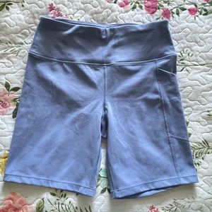 NWT Calvin Klein Performance lilac biker shorts